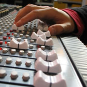 Sound mixer board