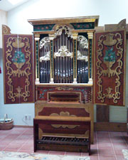 Reproduction of a 17th Century Italian organ